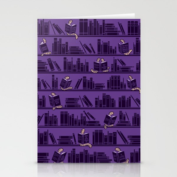 Bookworms Stationery Cards