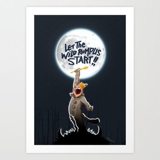Where the wild things are Art Print