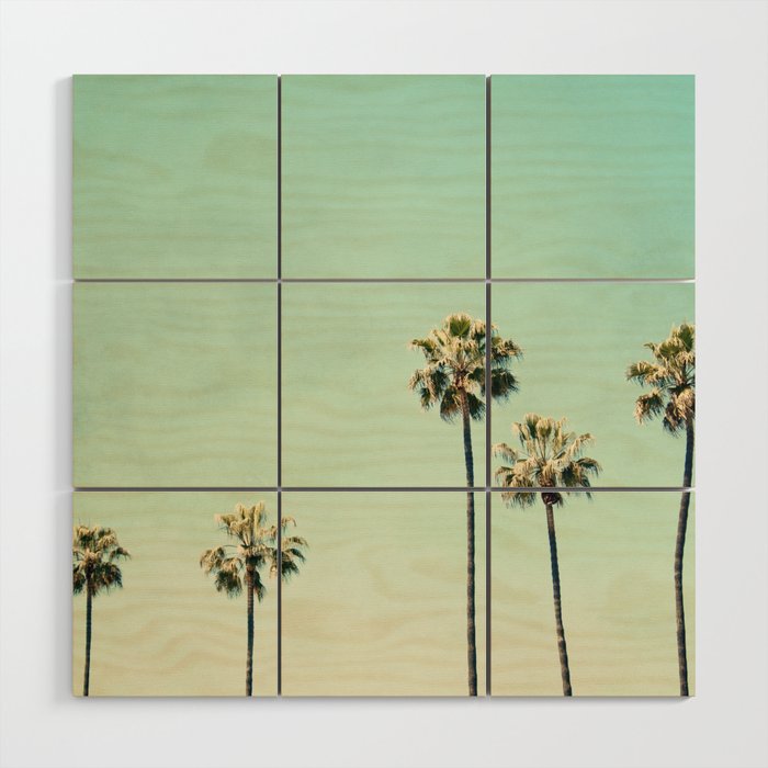 Society6 iPhone4/4S,5用 Aloha Palm Trees by Bree Madden Palm Tree Photography Wood Wall Art by Bree Madden | Society6
