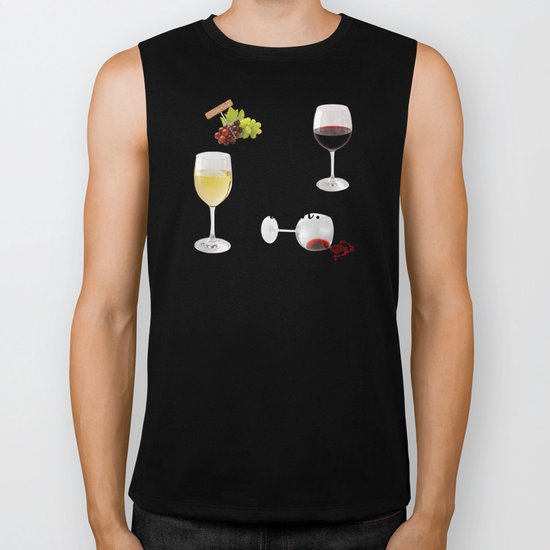 It's Wine O'Clock Biker Tank