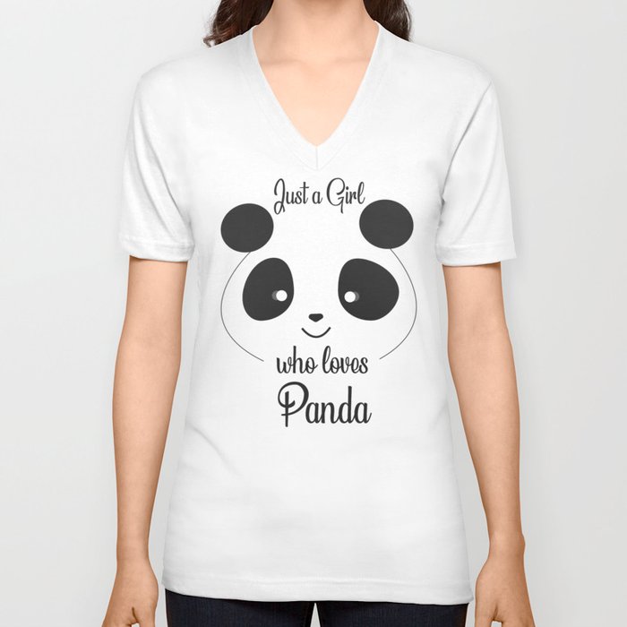 Girls panda tshirt on sale