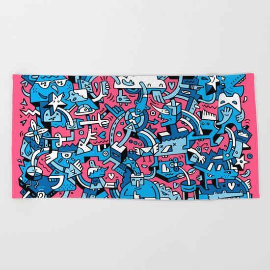 Charm Defensive Beach Towel