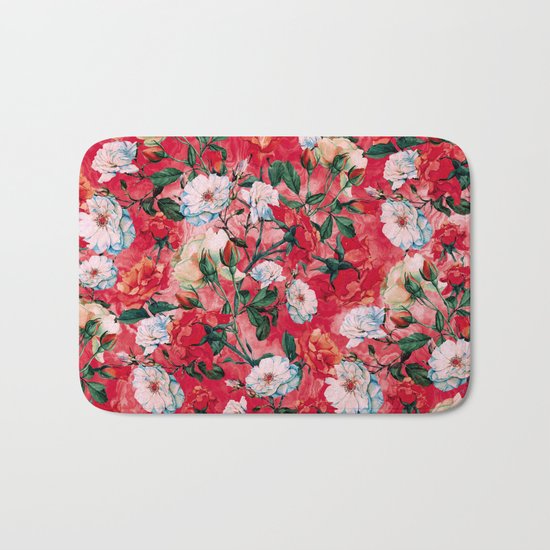 Rose Red Bath Mat