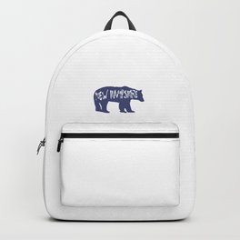 New Hampshire Bear Backpack