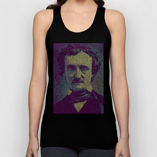 Edgar Allan Poe. Unisex Tank Top