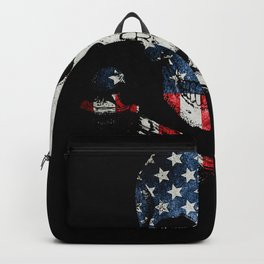 US Skull Flag Backpack | Patriot, Flag, Us, America, Unitedstates, Usa, Uscrossbones, Bones, Sign, Crossbonesusa 