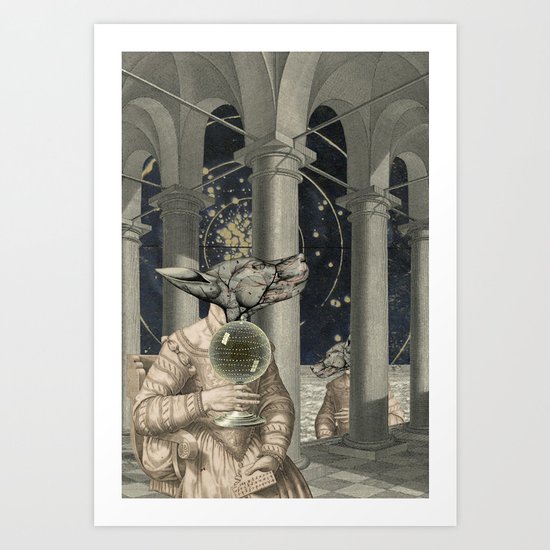 PECULIAR PERSPECTIVE Art Print