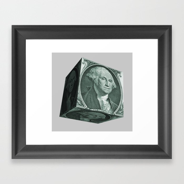 Money Box Framed Art Print