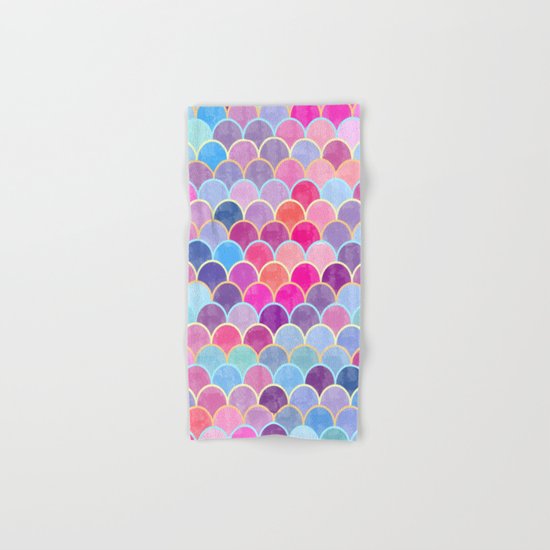 Watercolor Lovely Pattern VIII Hand & Bath Towel