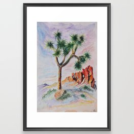 Joshua Tree Dream Framed Art Print