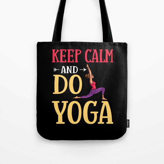 Yoga Unicorn Beginner Workout Quotes Meditation Tote Bag