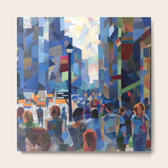 City Metal Print