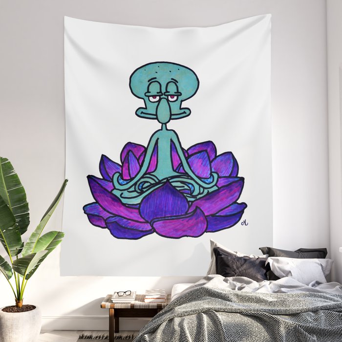 Squidward tapestry sale