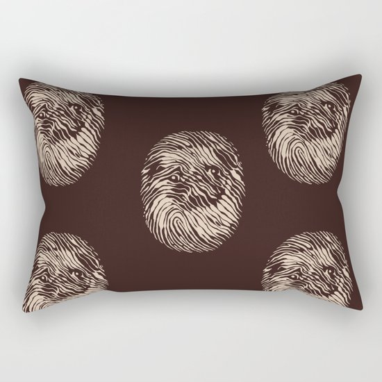 Fingerpug Rectangular Pillow