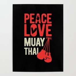 Funny Muay Thai Poster