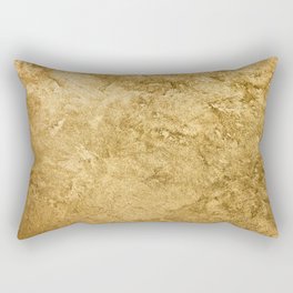 Golden texture background. Vintage gold. Rectangular Pillow