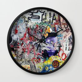 Berlyn One Wall Clock | Photo, Popsurrealism, Digital, Collage 