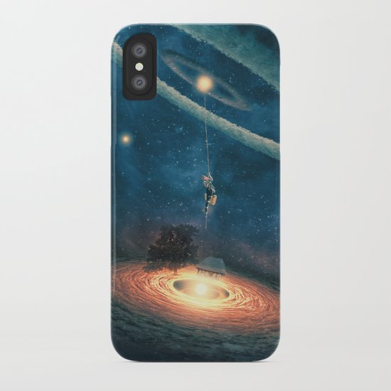 My dream house is in another galaxy iPhone Case