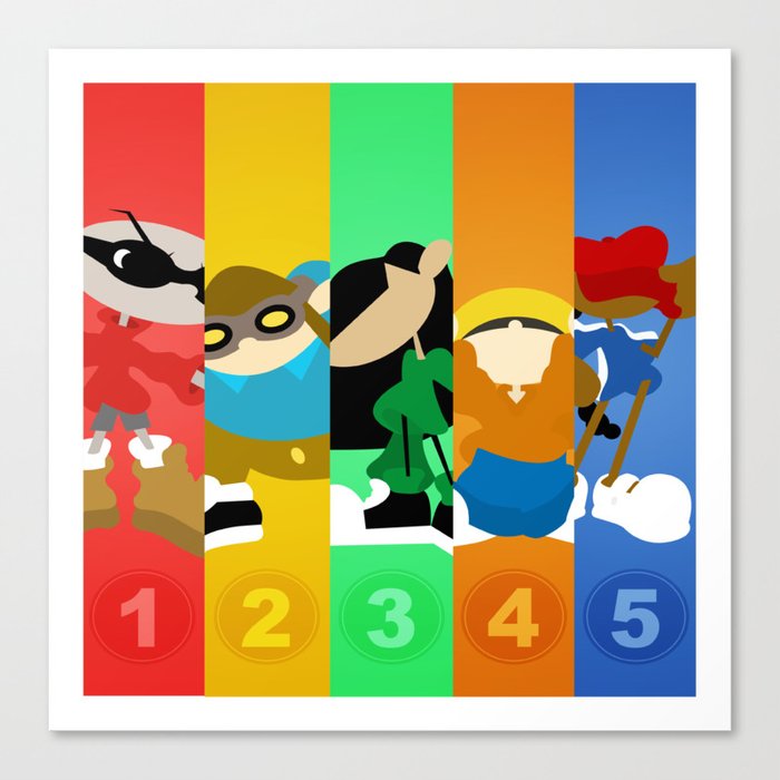 Codename Kids Next Door Canvas Print By Jdesignz Society6