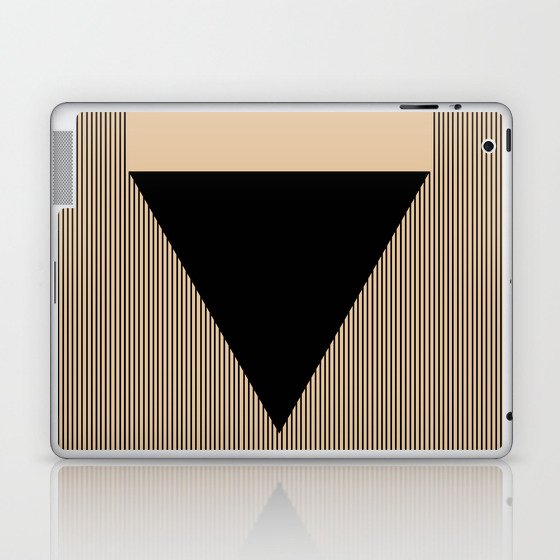 Black Triangle Laptop & iPad Skin