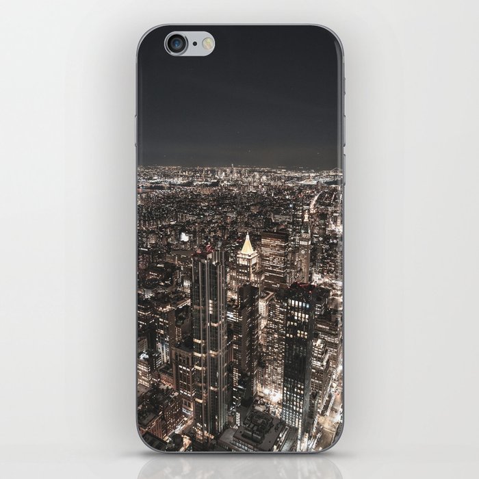 Views of New York City | NYC at Night iPhone Skin
