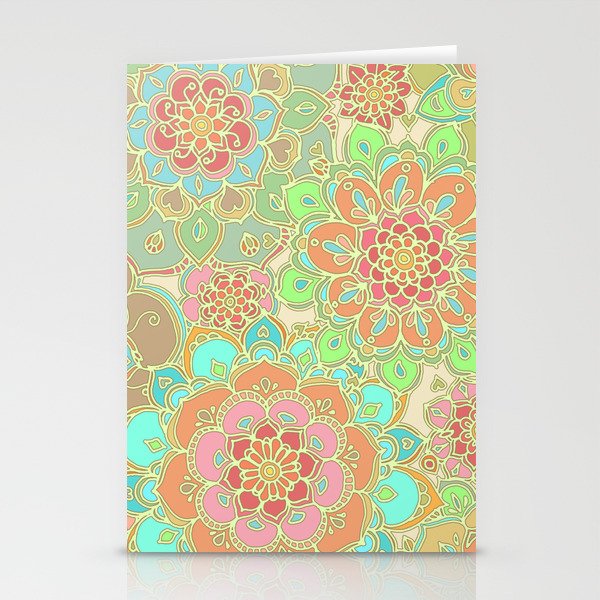 Summer Greens Stationery Cards