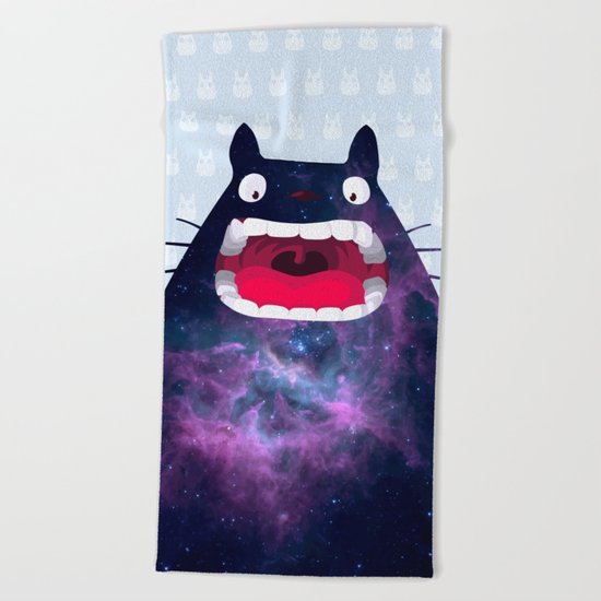 My Neighbor Cosmos Beach Towel