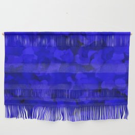 Rich Cobalt Blue Abstract Wall Hanging