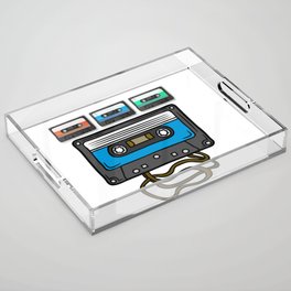 The death of the cassette tape Acrylic Tray