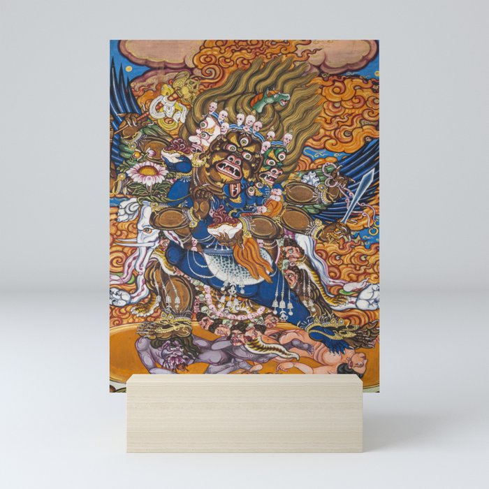 Buddhist Hayagriva Thangka Mini Art Print