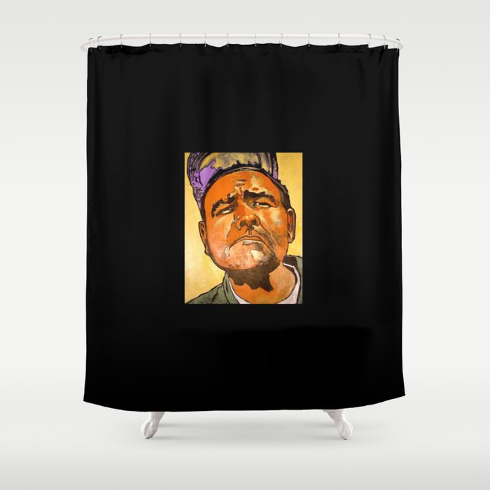 The Big W Shower Curtain By Jonnymoochie Society6