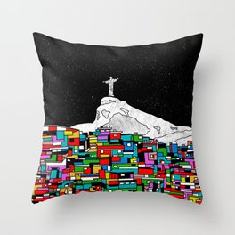 Christ the Redeemer Throw Pillow