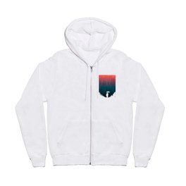 Meteoric rainfall Zip Hoodie