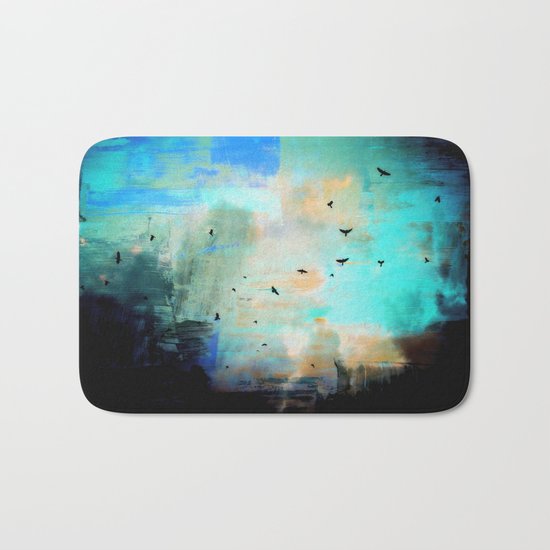 Abstract painting Bath Mat