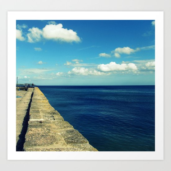 Carlyon Bay Art Print