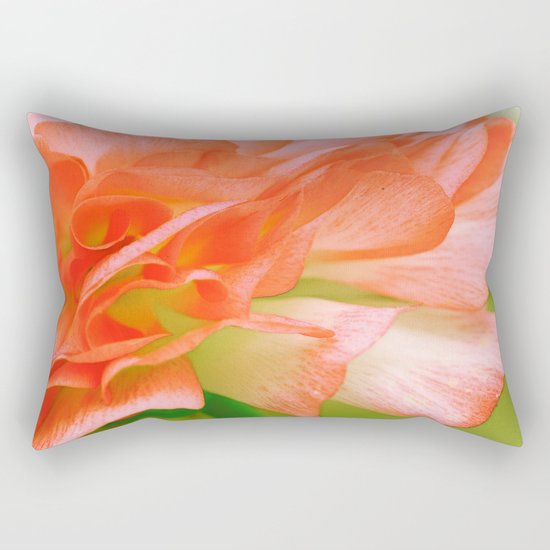 Vintage Ranunculus (6) Rectangular Pillow