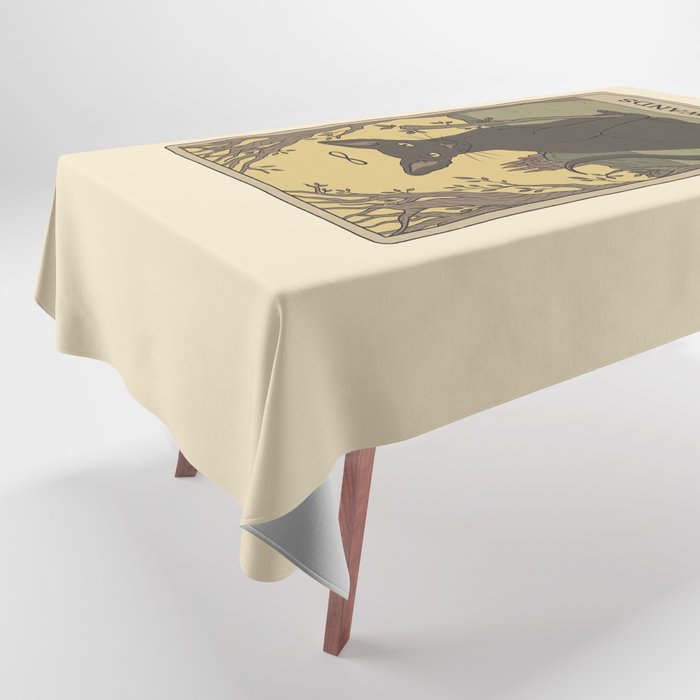 Ace of Wands Tablecloth
