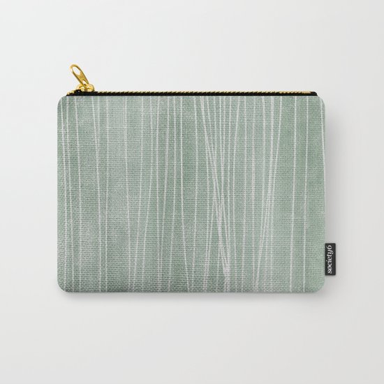 pin stripe soothe Carry-All Pouch