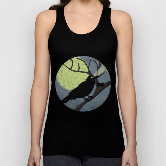 Crow Unisex Tank Top