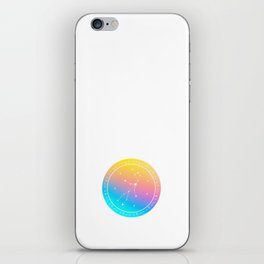 Virgo Zodiac | Rainbow Circle iPhone Skin