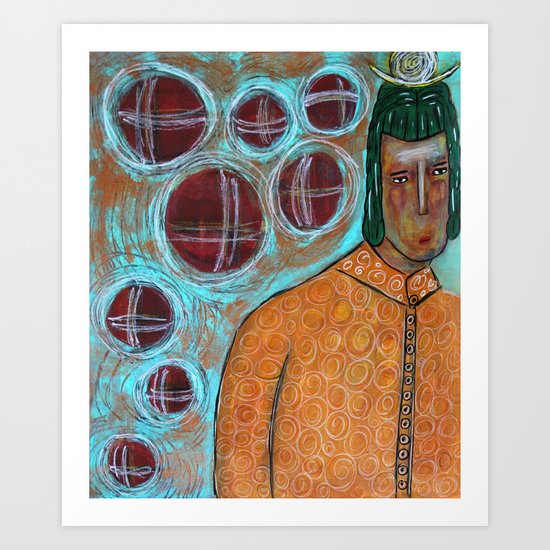 Contemplation Art Print