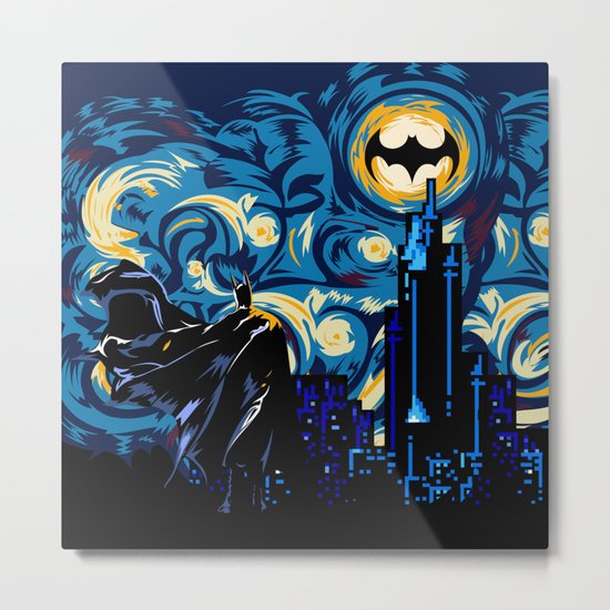 Starry Knight iPhone 4 4s 5 5c 6, pillow case, mugs and tshirt Metal Print