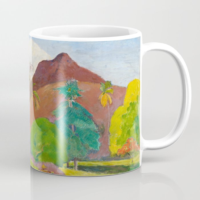 Tahitian Landscape by Paul Gauguin Coffee Mug