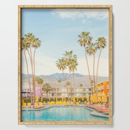 Palm Springs Pool Serving Tray