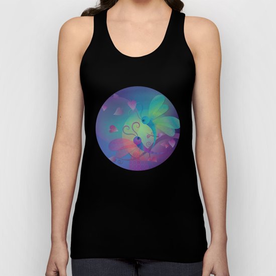 Fall in Love Unisex Tank Top