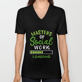 Masters Of Social Work Unisex V-Neck