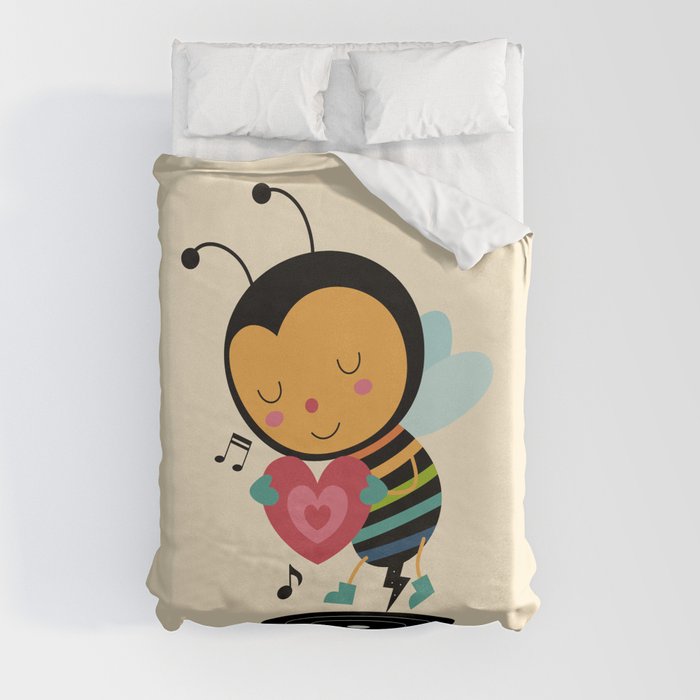 Bee Yourself Duvet Cover