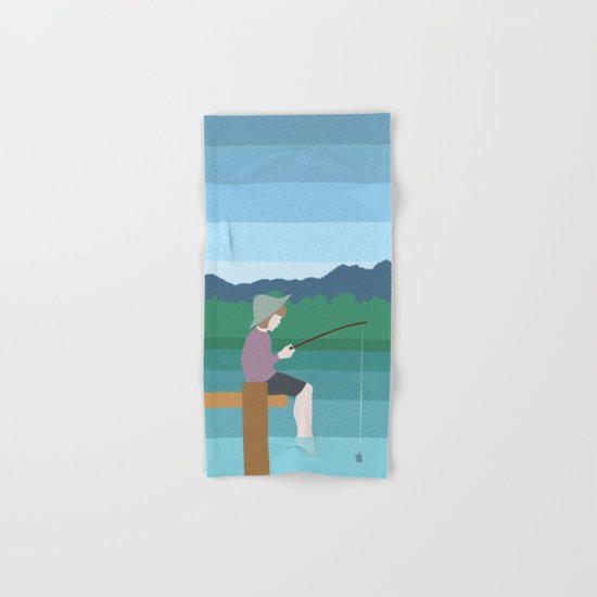 FISHING Hand & Bath Towel