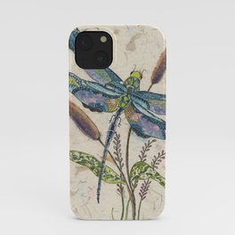 Dragonfly on flower case iPhone case for iPhone 13 12 11，7/8 pro max xs max xr x/xs