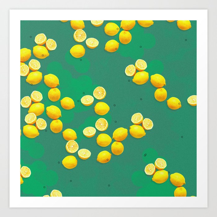 Lemon collage